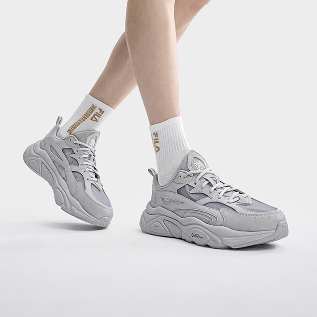 Fila Mars 1S Fashion Double-Layer Shock Absorption Wear-Resistant Rebound Low-Top Casual Trail City Commuting Running Shoes Men Sneaker F12M322109FHA