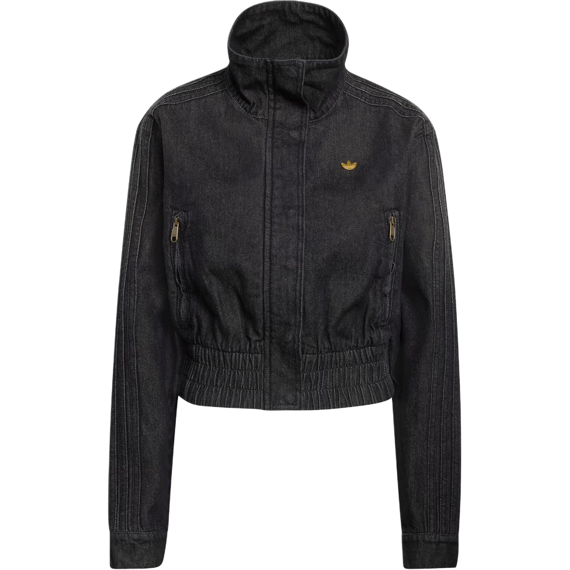 

Adidas Originals Essentials Denim Track Top Women True Black Denim KD3918 S