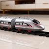 Electric High Speed Train Toy Set For Kids 13Pcs Diy Battery Operated Rail Car With Tracks & Signs Birthday Gift For Boys