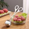 DIY Meatball Mold Silver With Hole Meatball Spoon Meatball Maker Kitchen Utensil Kitchen Tools