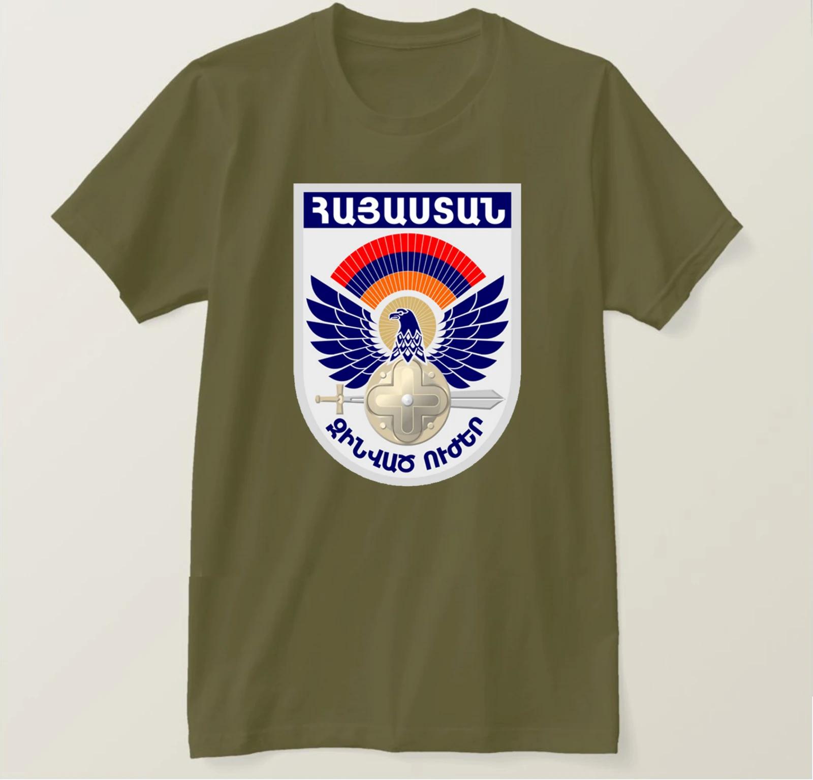 

Armed Forces of Armenia Armenian Army Seal T-Shirt. Summer Cotton Short Sleeve O-Neck Men s T Shirt New S-3XL 3XL