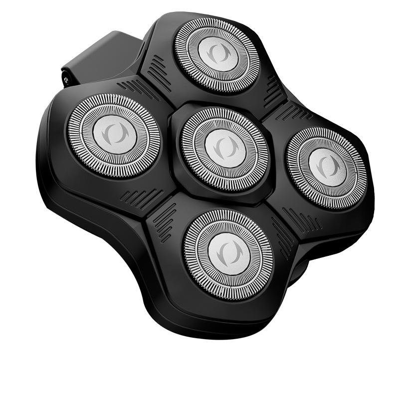 

Сменная бритва с пятью лезвиями для бритья головы налысо - Моющийся аксессуар для машинок для стрижки волос