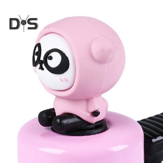 Mini Cartoon Animal Bike Bell Loud Sound Lightweight Universal MTB Road Mountain Folding Bicycle Handlebar Alarm Bell Scooter Bike Accessories