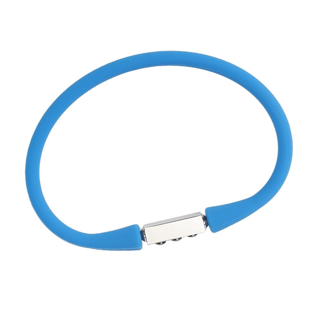 Men Women Negative Ion Balance Energy Bracelet Magnetic Therapy Silicone Sports Wristband for Basketball