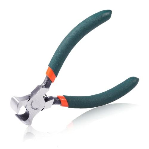 

SPEEDWOX Mini End Nippers, Wide Type, Precision Cutting Tool, 125mm, for Cutting Protruding Objects, Professional Hobby Tool, Beading, Jewelry Making,