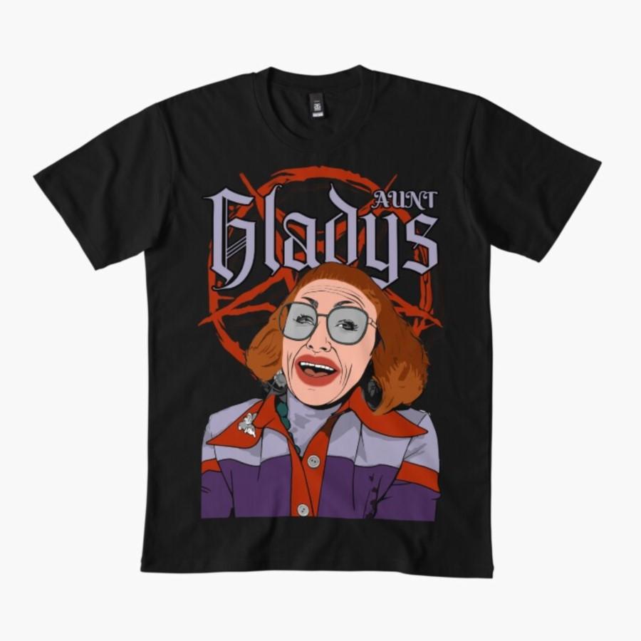 

Aunt Gladys T-shirt For Men Women 100% Cotton T Shirts Short Sleeve Tops 1112-4 - Men s Summer Cotton Graphic Tee S разноцветный