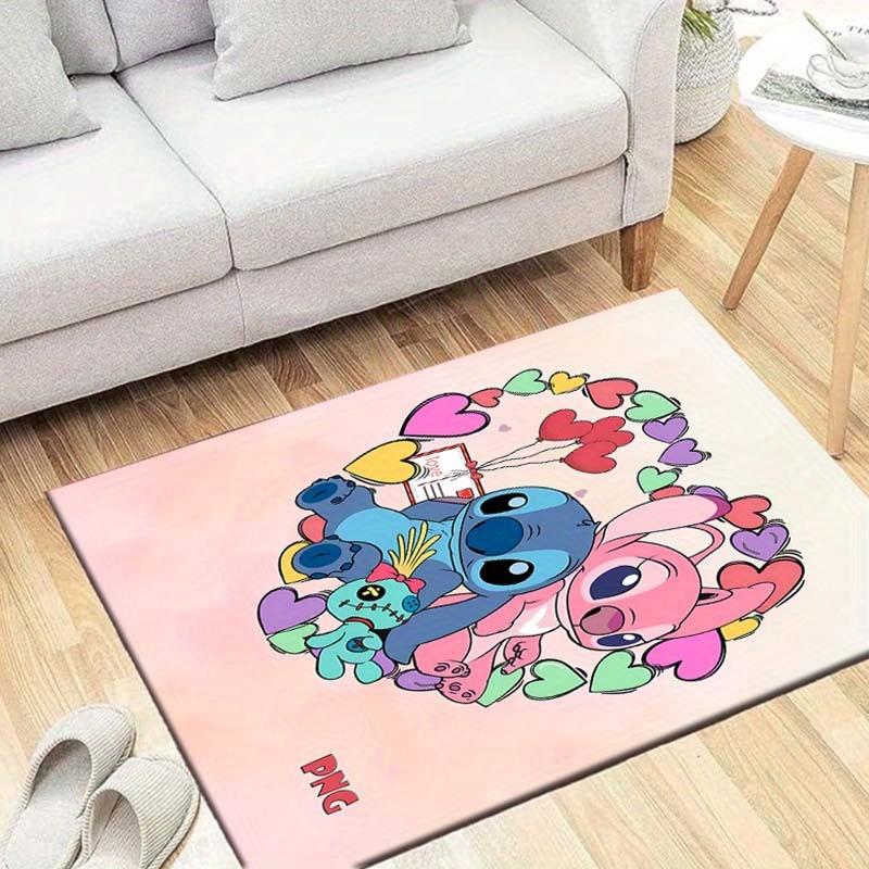 

1pc Stitch Pattern Area Rug Soft Flannel Floor Mat for Living Room, Bedroom, Sofa Coffee Table Floor Mat 60cm by 90cm
