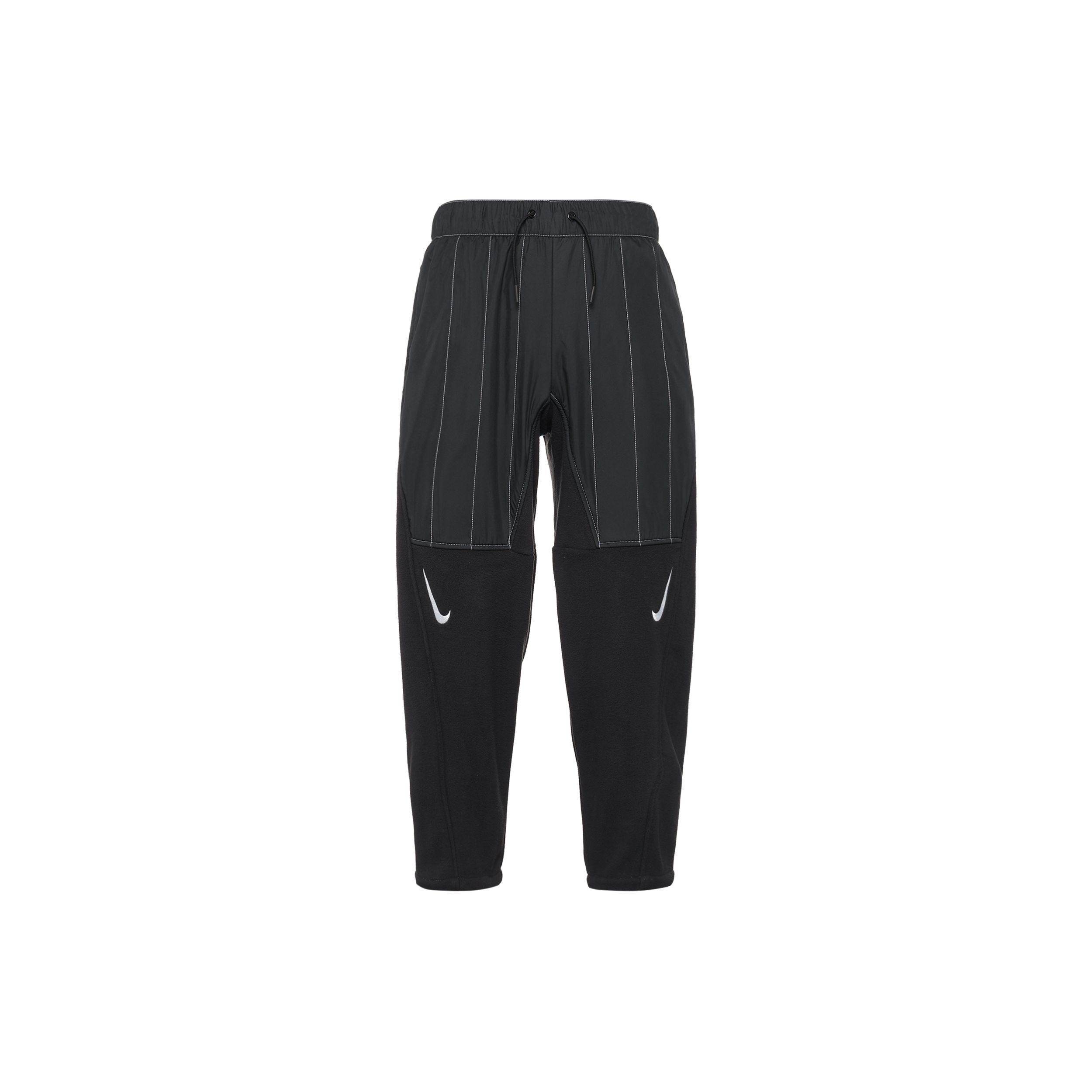 

Nike Women s Black White Sportswear Swosh Plush GX HR Pant DD5615-010 L