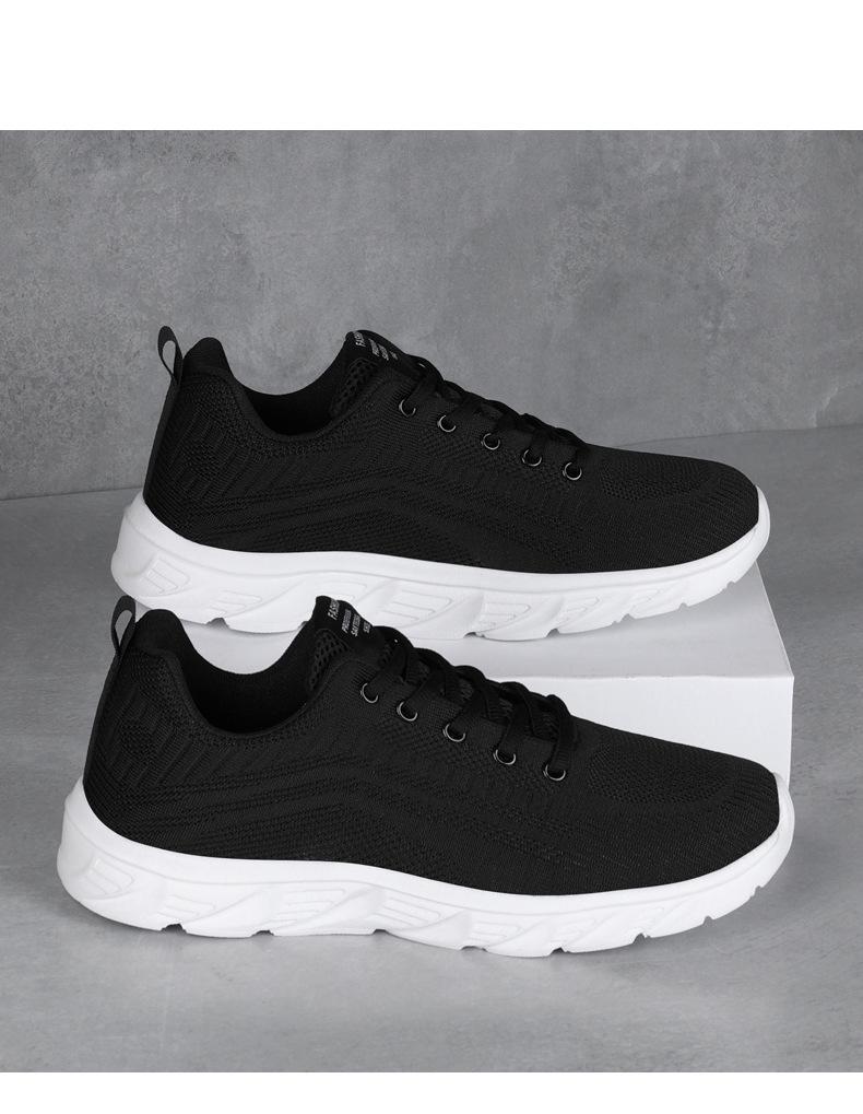 Men's 2025 Summer Sports Casual Breathable Mesh Fly-Knit Running & Travel Shoes