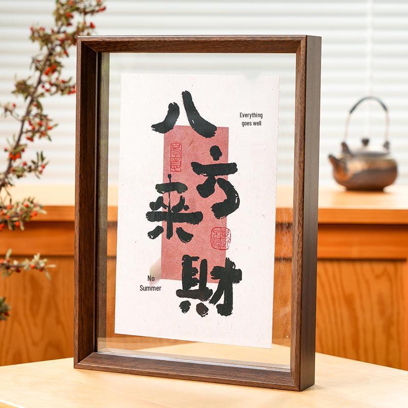 Double-Sided Clear Acrylic Photo Frame for A4/A3 Display