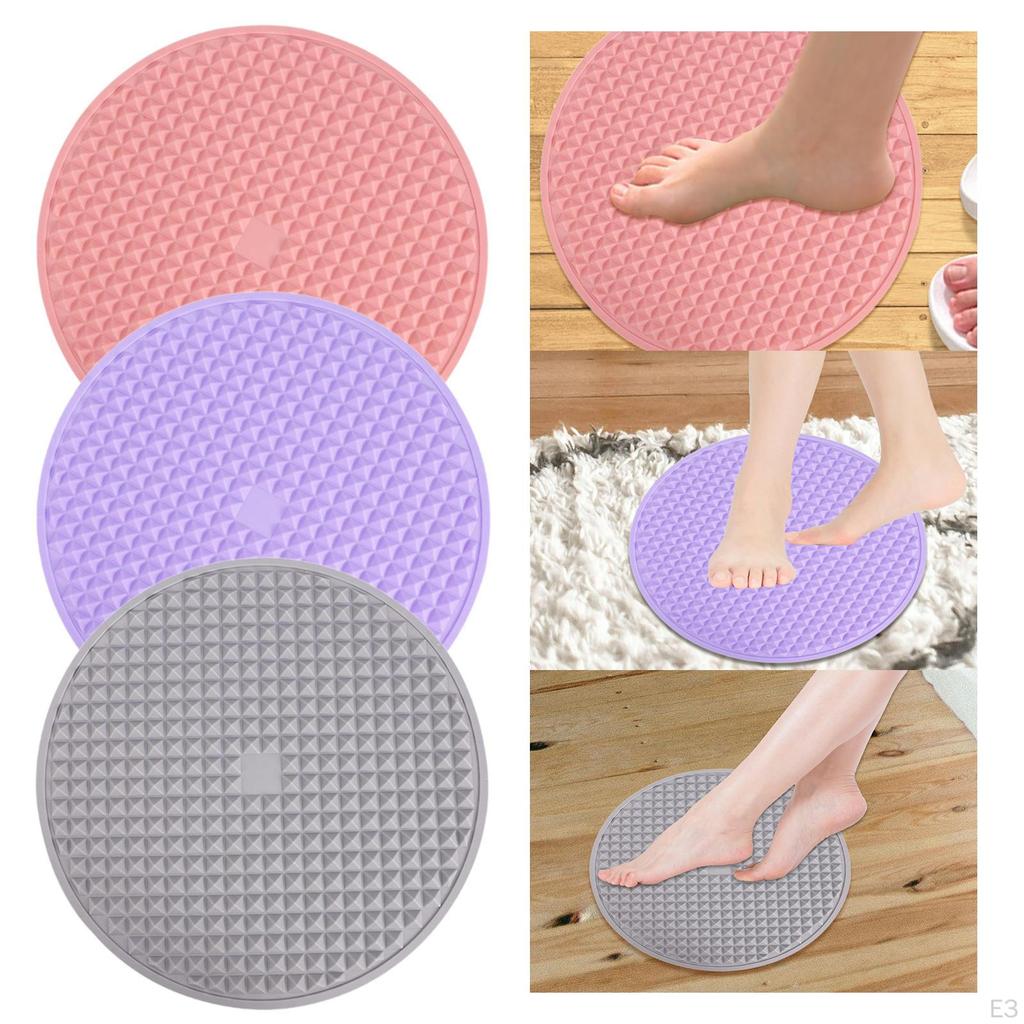 Akupressurmatte Fußmassage Leicht zu reinigen Schmutzabweisend Laufmassagematte für Waschküche