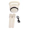 15W Karaoke Machine with 2 Wireless Microphones Microphone and Speaker KTV Set RGB Light Effects Handheld Mic Portable