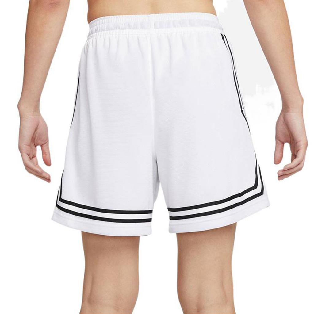 Nike Fly Crossov Embroidered Logo Striped Lace-Up Sports Shorts Women Shorts White DH7326-100