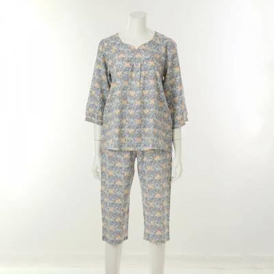 Cool Touch Soft And Flowing Homewear Set Vveps04ws Bu