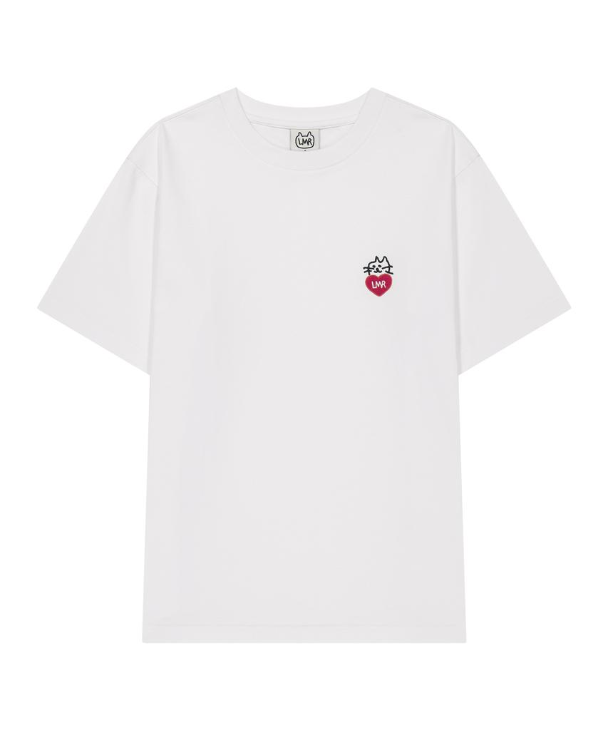 LMR Heart Renyon T-Shirt White