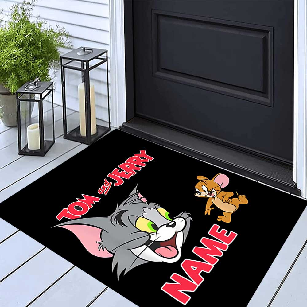 Warnermedia (18) Customize your name rug, office chair cushion, home bedroom living room gift.