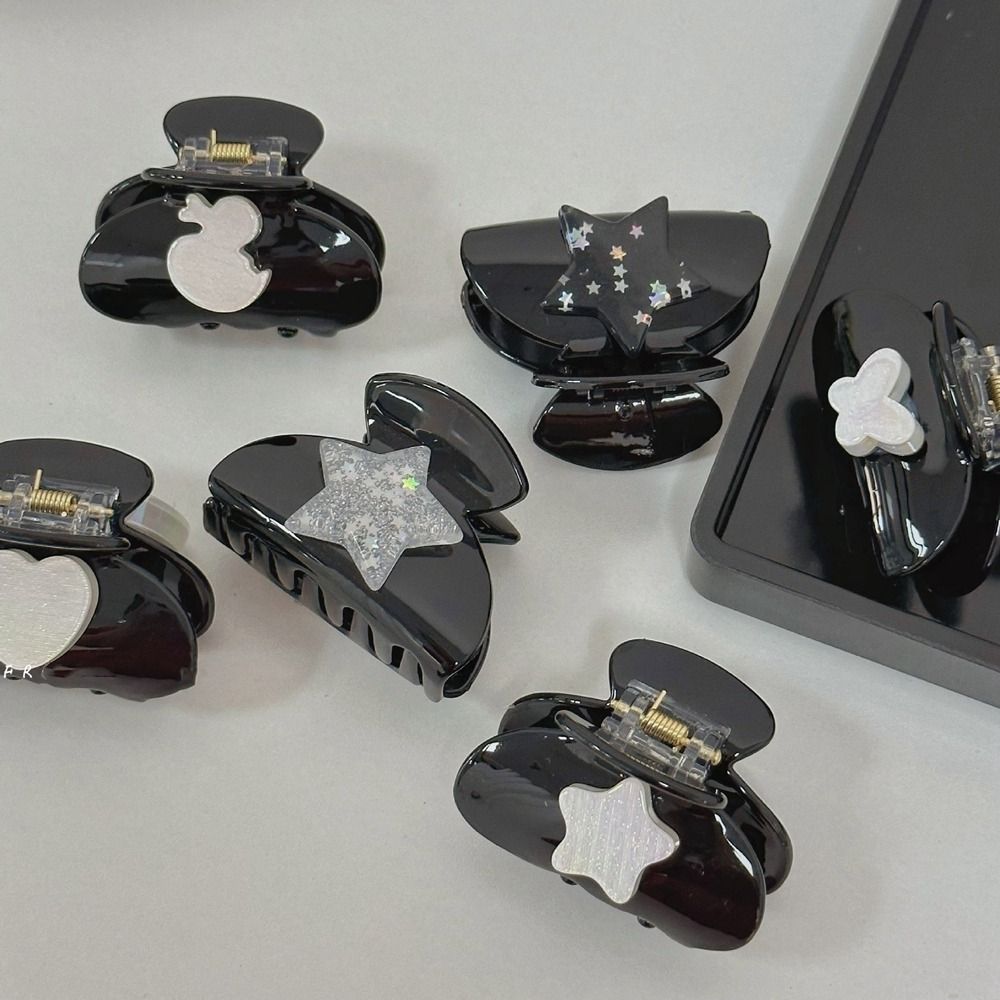 

Butterfly Star Hair Clip Y2k Mini Hair Clips Sweet Hair Claw Lolita