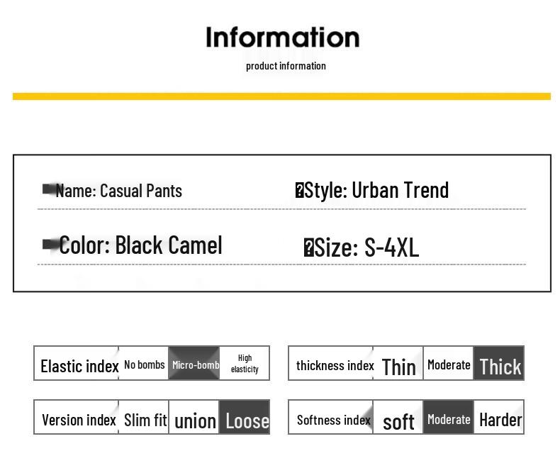 Jierennuo Men's Thick Chenille Jogger Pants