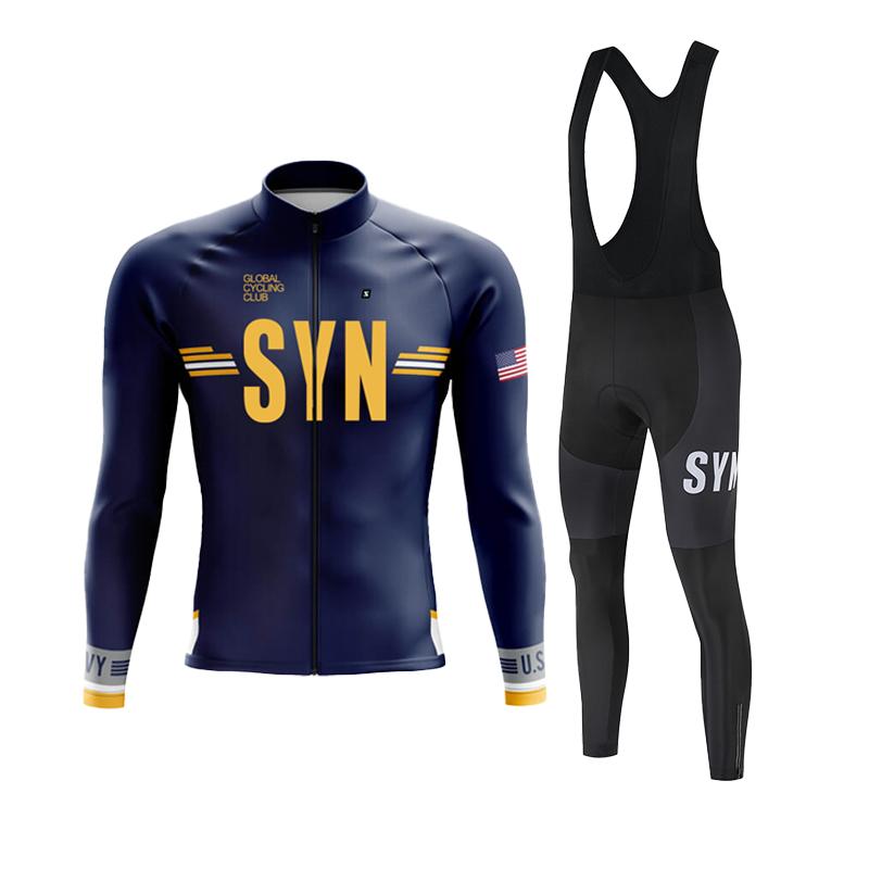 

Зимний Велосипедный Костюм Мужская Велосипедная Майка с Длинным Рукавом Дорожная Спортивная Рубашка для Велоспорта Велосипедный Комбинезон 2026 Костюм для Велоспорта с Длинным Рукавом Осенний Дышащий Комплект XS