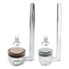 Aquarium CO2 Diffuser Fish Tank Bubble Diffuser for Hydroponic Aquarium Pond