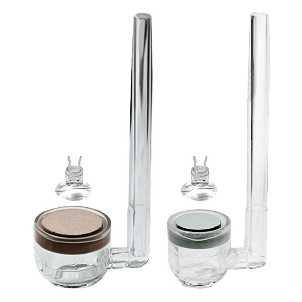 Aquarium CO2 Diffuser Fish Tank Bubble Diffuser for Hydroponic Aquarium Pond