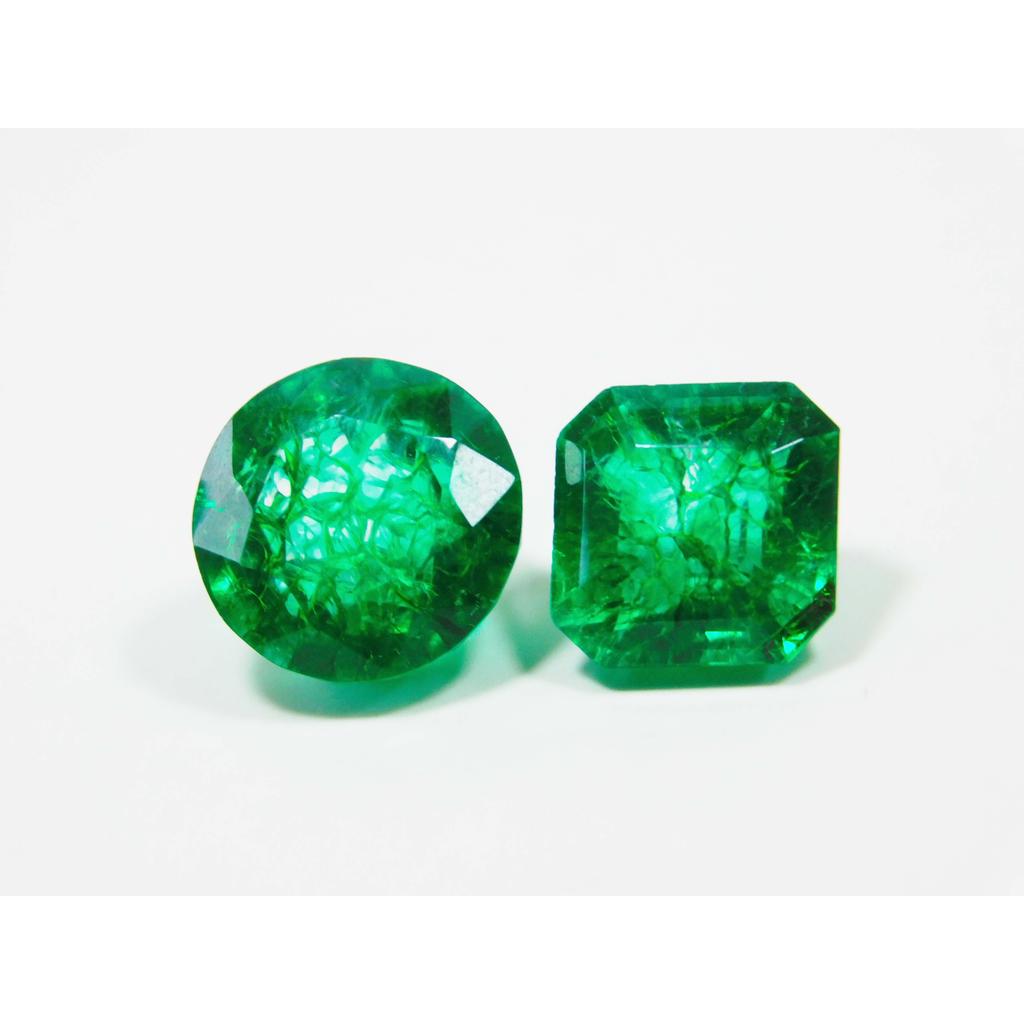 8 Carat CERTIFIED Loose Gemstone Natural Emerald Green Mix MULTTIQ13