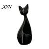 Desktop Succulents Holder Cute Cat-Shaped Sculpture, Hollow Out Ceramic Kitty Flower Pot with Smiling Face, Adorable Modern Planter Decor &