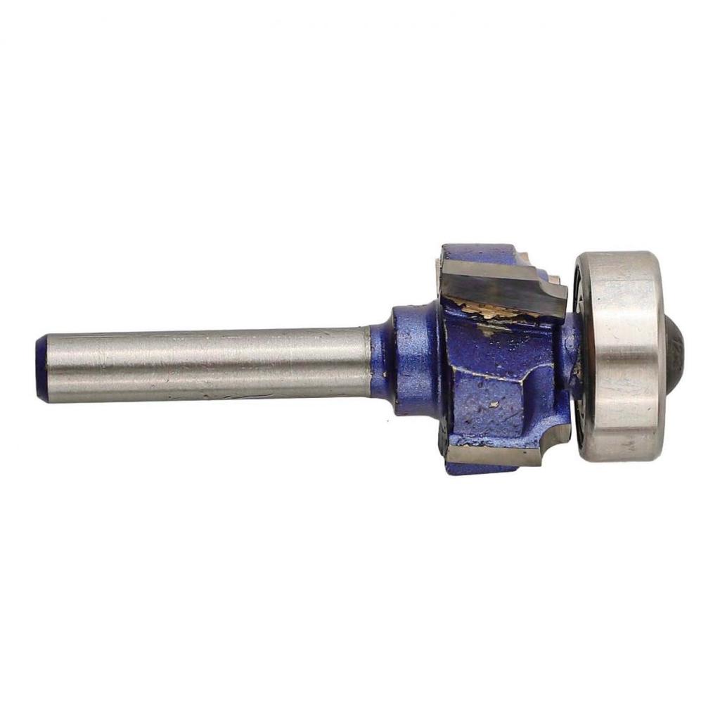 6/8MM1/4 Shank 4 Corner Router Bit R1 R2 R3 Trim Edging Woodworking Bit for Wood