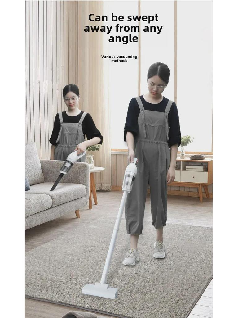 Compact Portable Car Vacuum Cleaner with High Suction Power