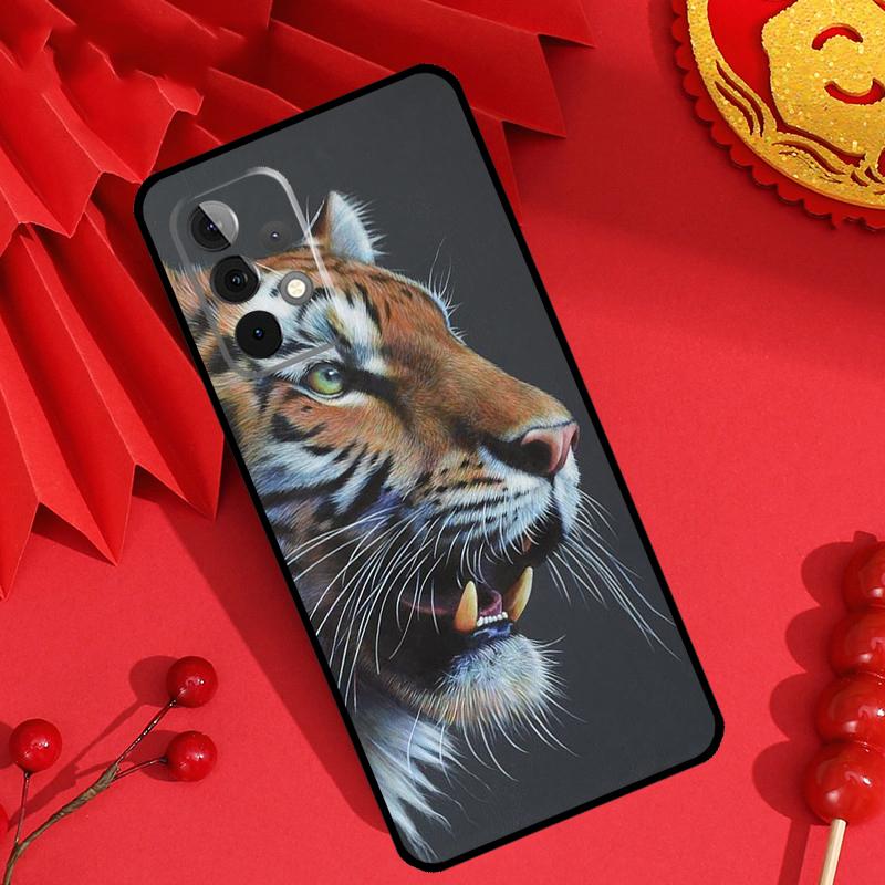 Animal Tiger Case For Samsung Galaxy M34 M54 M32 M52 M15 M11 M12 M13 M14 M06 M16 M36 M56 M31 M53 M35 M55