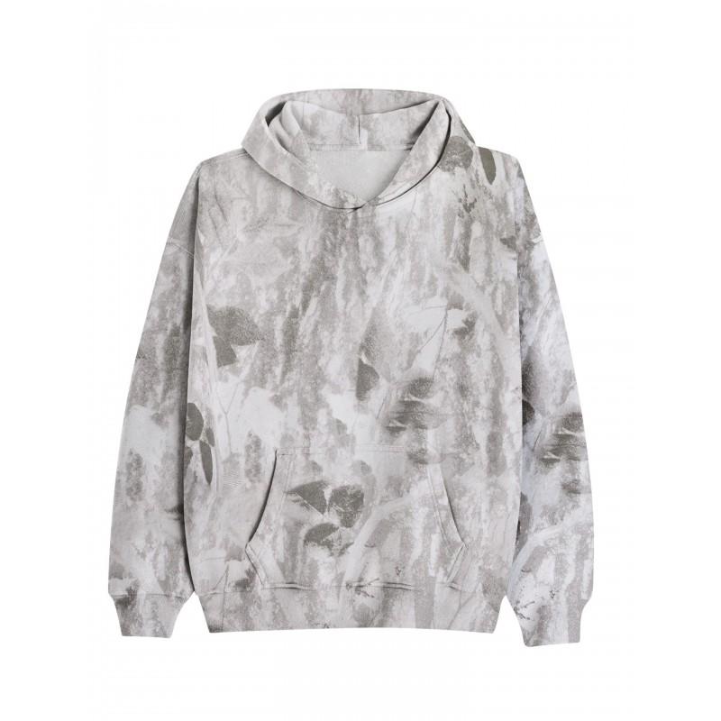Womens Oversized Hooded Sweatshirt With 3D Print Loose Fit Casual Top 2025