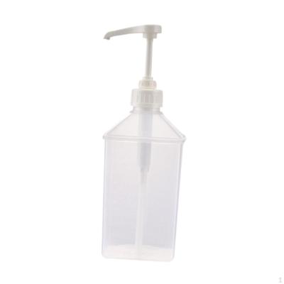 Coffee Syrup Dispenser Bottle 1000ml Sauces Container