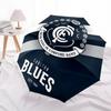 Carlton Blues, AFL Team Automatic Opening and Closing, 8 rib Structure Portable Umbrella, Suitable for Men and Women in All Seasons  Perfect