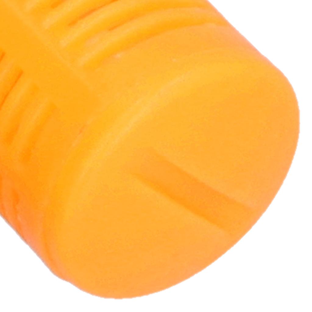 Plastic Pneumatic Muffler Line Control Exhaust Silencer Compressor Fitting Orange