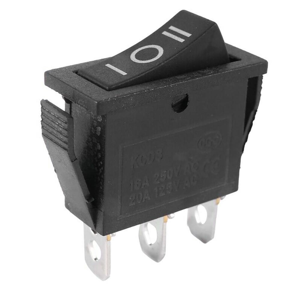 

Клавішні перемикачі 12V 16A 250VAC 1шт 3 позиційні аксесуари