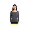 Skechers Comfort Sports Series Fashion Series Solid Color Simple Comfortable Long Sleeve Base Layer Women tops L425W071-05PS