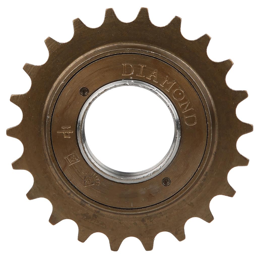 1 STÜCKE Metall Korrosionsbeständig Hohe Haltbarkeit Geräuscharm Fahrrad 22 Zähne Schwungrad Bike Radfahren