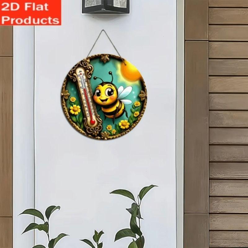 Decorative Metal Wall Art Sign Tin Painting 20x20 cm