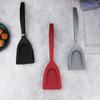 2 In 1 Fried Egg/Steak Nylon Grip Flip Tongs 1Pcs Cooking Spatula Tongs Bread Shovel Clamp Practical Kitchen Tool Accessory
