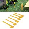 Plastic Travel Heavy Duty Tent Mat Outdoor Tents Stakes Pegs Pins Nails Fixing Stake Nails