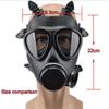 Type 05 Ghost Face Chemical Gas Mask - Full Face, Rubber, Self-Priming Filter
