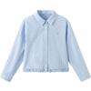 Balabala Girls' Plaid Long-Sleeve Shirt