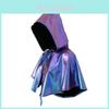 Vampire Cape Cosplay Costume With Blue Finish For Halloween And Themed Parties