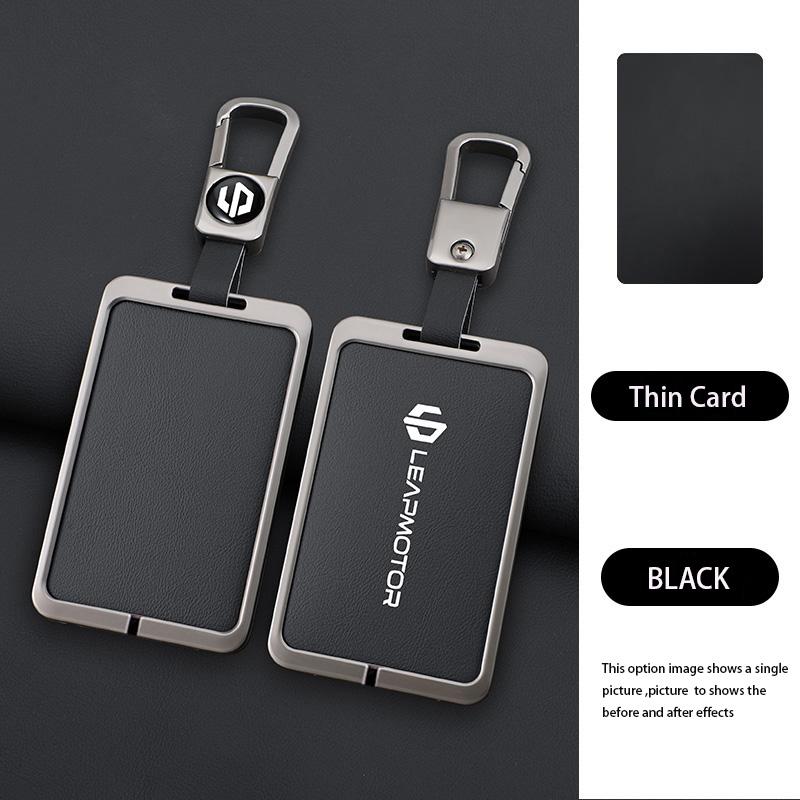 

Zinc Alloy Car NFC Card Remote Key Cover Fob Case Protector Holder Shell For Leapmotor C10 2024 Auto Keyless Accessories