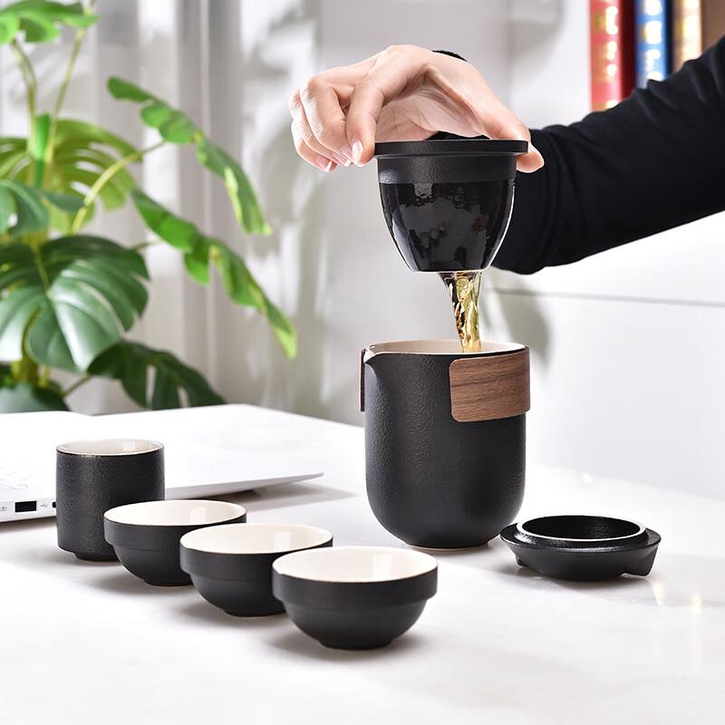 Portable Ceramic Travel Tea Set