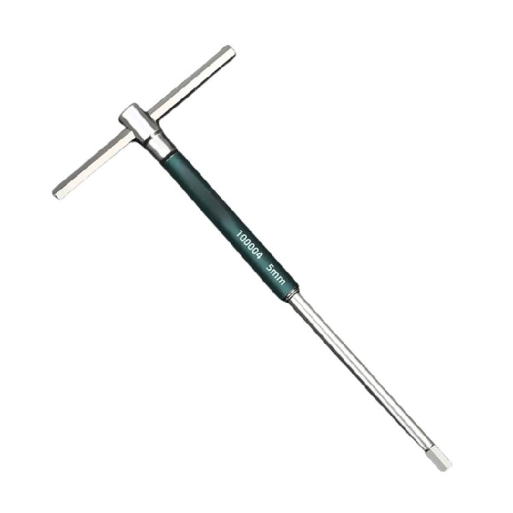 T Type Universal Hex Socket Wrench Steel Lengthen Allen Key Wrench Non-slip