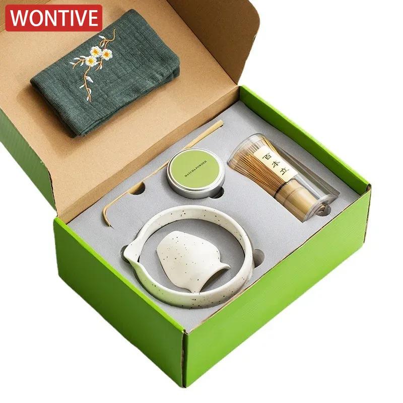 1/2/4/6 ks Metlička na čaj Matcha, bílý čaj, čajové náčiní, japonský obřad, bambusová metlička Chasen, čajový nástroj, čajový štětec, vynikající sada Matcha pro čajový servis