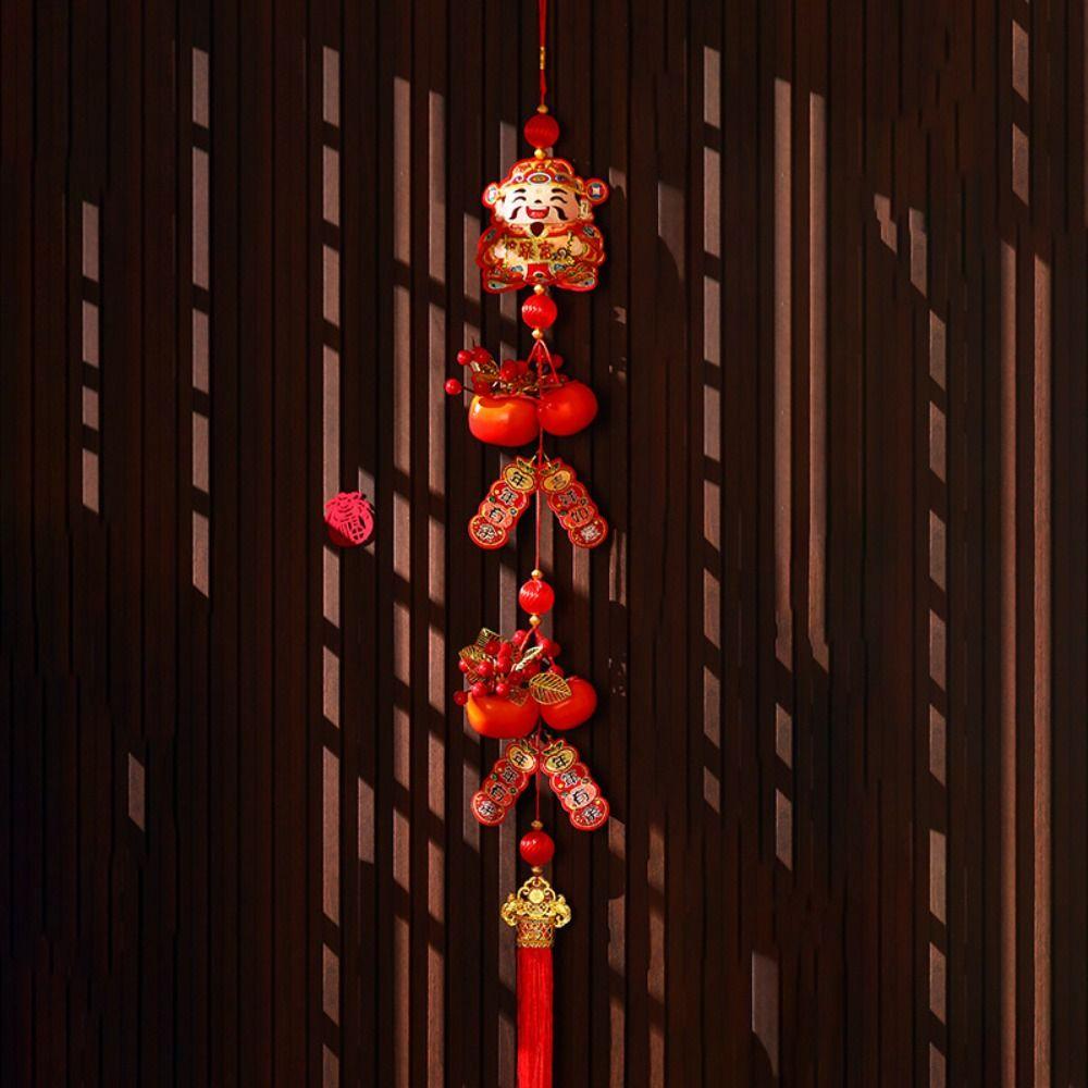 Chinese Style Spring Festival Door Decoration Traditional New Year Hanging Ornaments  Living Room