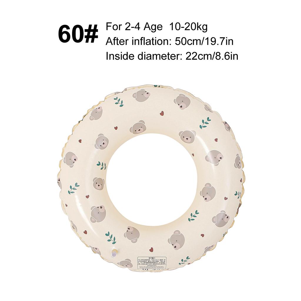 Lovely Rabbit Swim Ring For Women,Pool Floats Armpit Lifebuoy For Adults,Leisure Beach Swimming Inflatable Floating Toy