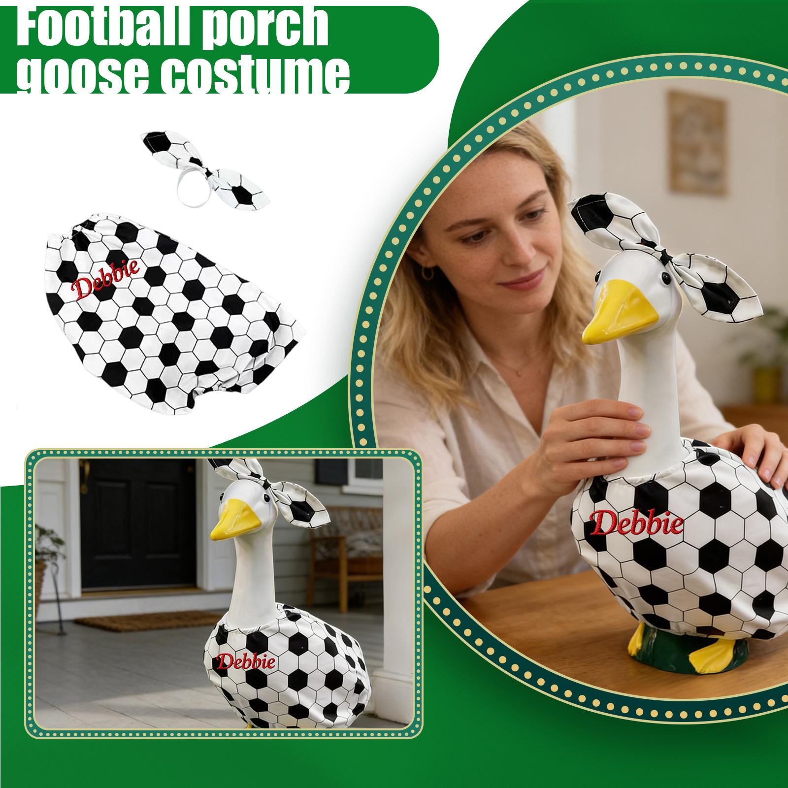 

Personalized Soccer Ball Pattern Suitable For 23-inch -shaped Clothing And Holiday Decorations One Size